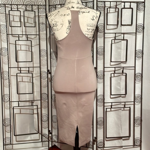 Putty Color Body Con Dress - Picture 2 of 5